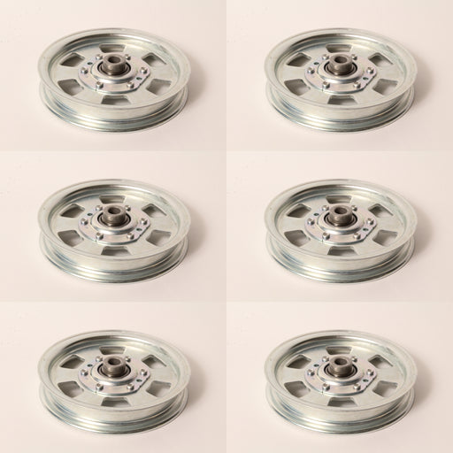 6 PK Flat Idler Pulley Fits Kubota K5559-34880 K5639-34882