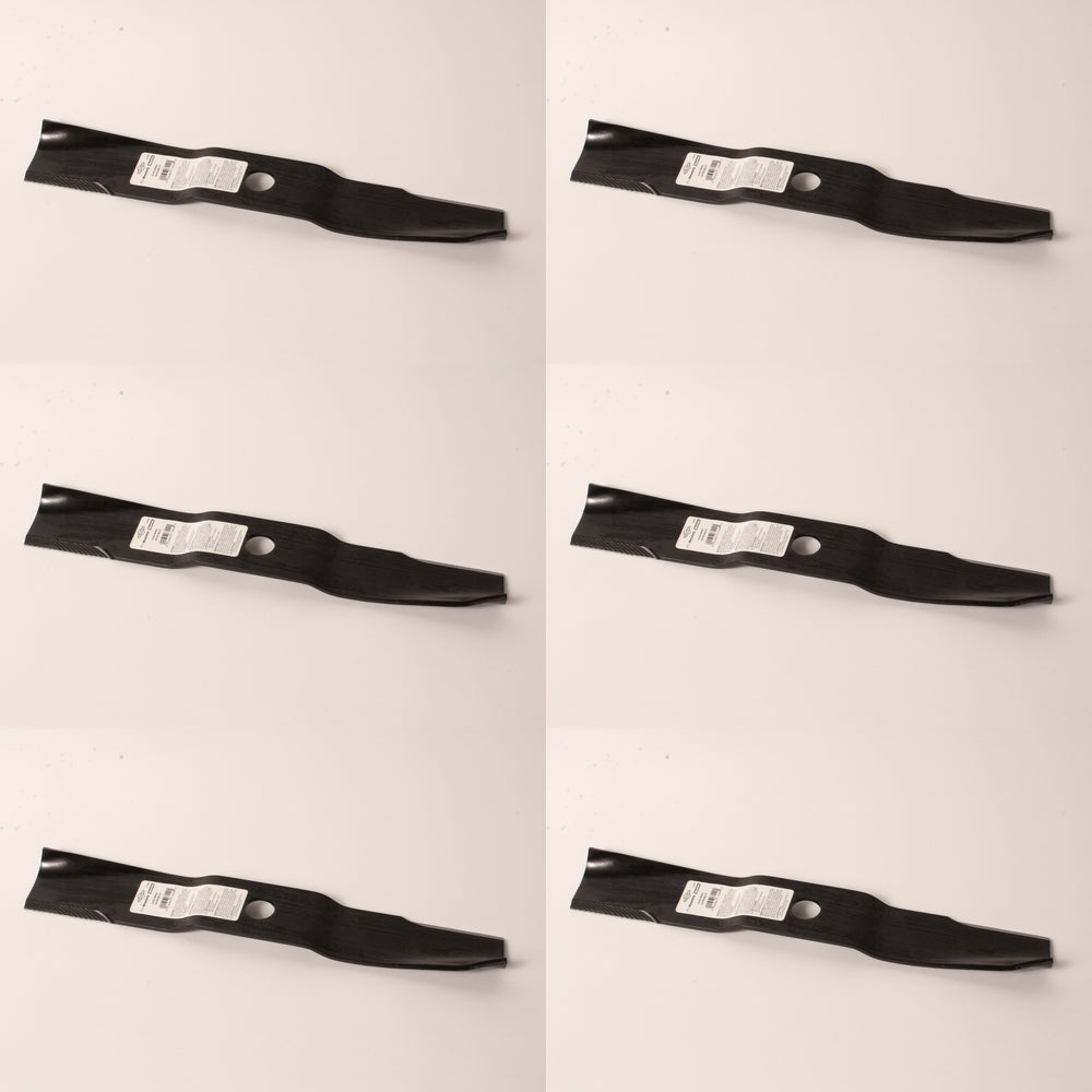 6 PK OEM Briggs & Stratton 1679916BZYP High Lift Blade Fits Simplicity Snapper