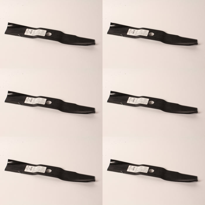 6 PK OEM Briggs & Stratton 1679916BZYP High Lift Blade Fits Simplicity Snapper