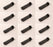 12 PK Hydro Transmission Filter Fits Hustler 601413X Diesel Z X-One