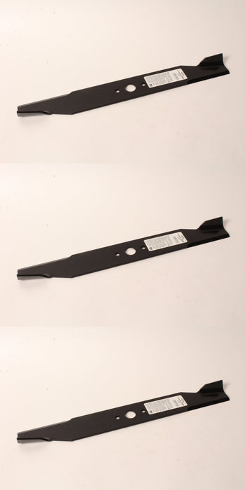 3 PK OEM Briggs & Stratton 1687017SM High Lift Blade For Simplicity Snapper 3/4"