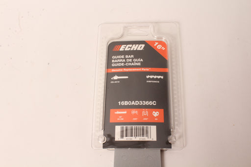 Genuine Echo 16F0AD3366C 16" .050" .325" Pro-Am Double Guard Guide Bar