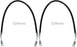 2 PK Parking Brake Cable For Case IH D126606 39-1/2" L 480 & 580 Series Backhoes