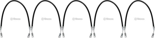 5 PK Parking Brake Cable For Case IH D126606 39-1/2" L 480 & 580 Series Backhoes