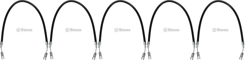 5 PK Parking Brake Cable For Case IH D126606 39-1/2" L 480 & 580 Series Backhoes