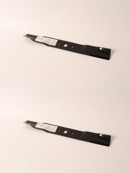 2 PK Genuine Briggs & Stratton 1704856ASM High Lift Blade For Simplicity Snapper