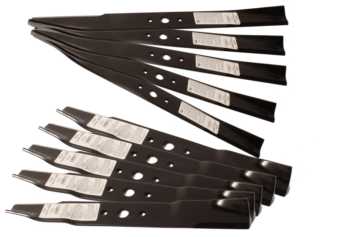 5 PK OEM Briggs & Stratton 1704856ASM 1716695ASM Blade Set Fits 38" Simplicity