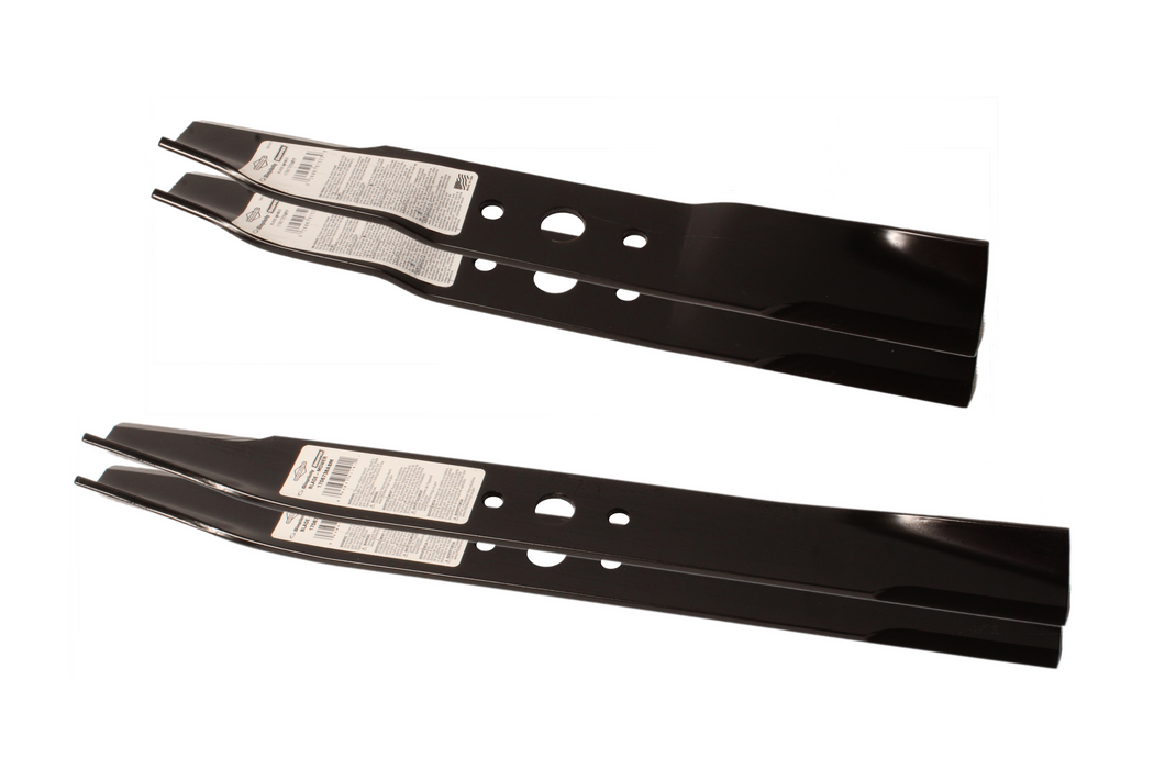 2 PK OEM Briggs & Stratton 1706737BMYP 1706738ASM Blade Set Fits 34" Simplicity
