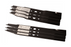 3 PK OEM Briggs & Stratton 1706737BMYP 1706738ASM Blade Set Fits 34" Simplicity