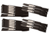 6 PK OEM Briggs & Stratton 1719598BZYP 1719599ASM Blade Set Fits Simplicity 60"