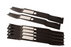 2 PK OEM Briggs & Stratton 1719598BZYP 1719599ASM Blade Set Fits Simplicity 60"