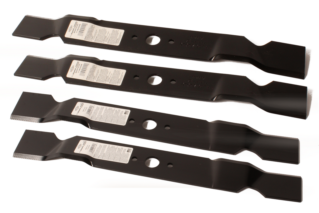 2 PK OEM Briggs & Stratton 1719623ASM 1719624ASM Blade Set Simplicity Snapper