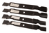2 PK OEM Briggs & Stratton 1719623ASM 1719624ASM Blade Set Simplicity Snapper