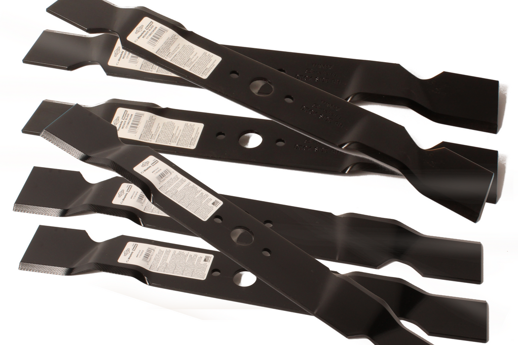 3 PK OEM Briggs & Stratton 1719623ASM 1719624ASM Blade Set Simplicity Snapper