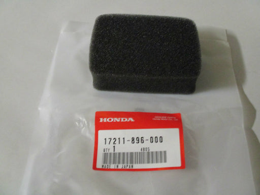 Genuine Honda 17211-896-000 Air Filter Element Fits G100K2 EG650 WA15 WB15 OEM