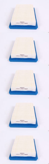 5 Pack Genuine Honda 17211-ZG9-M00 Air Filter Fits HRB215 HRM215 HRC215 HR215