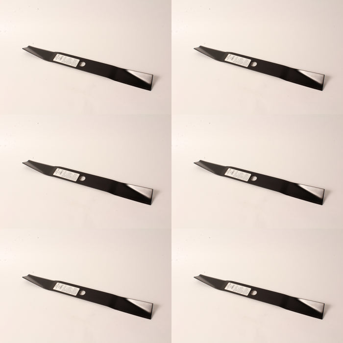 6 PK OEM Briggs & Stratton 1731898BZYP High Lift Blade Fits Simplicity Snapper