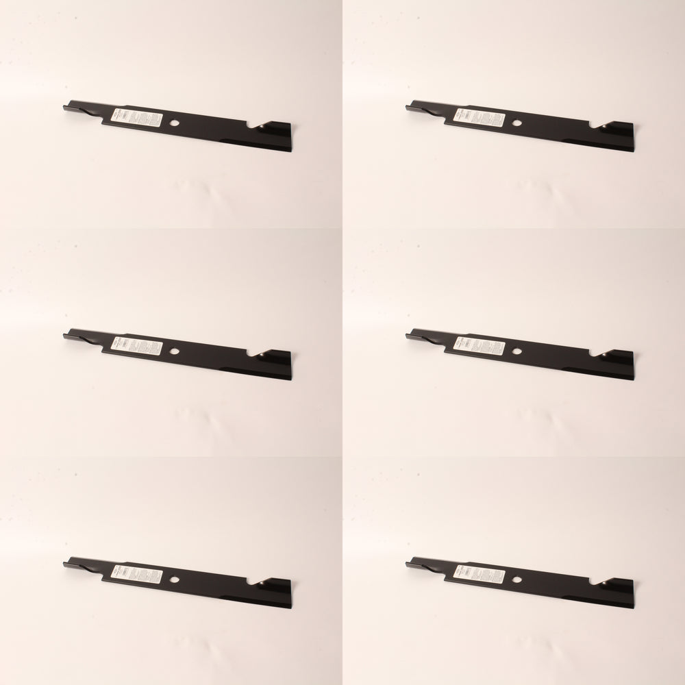 6 PK OEM Briggs & Stratton 1737252BZYP High Lift Blade Fits Simplicity Snapper