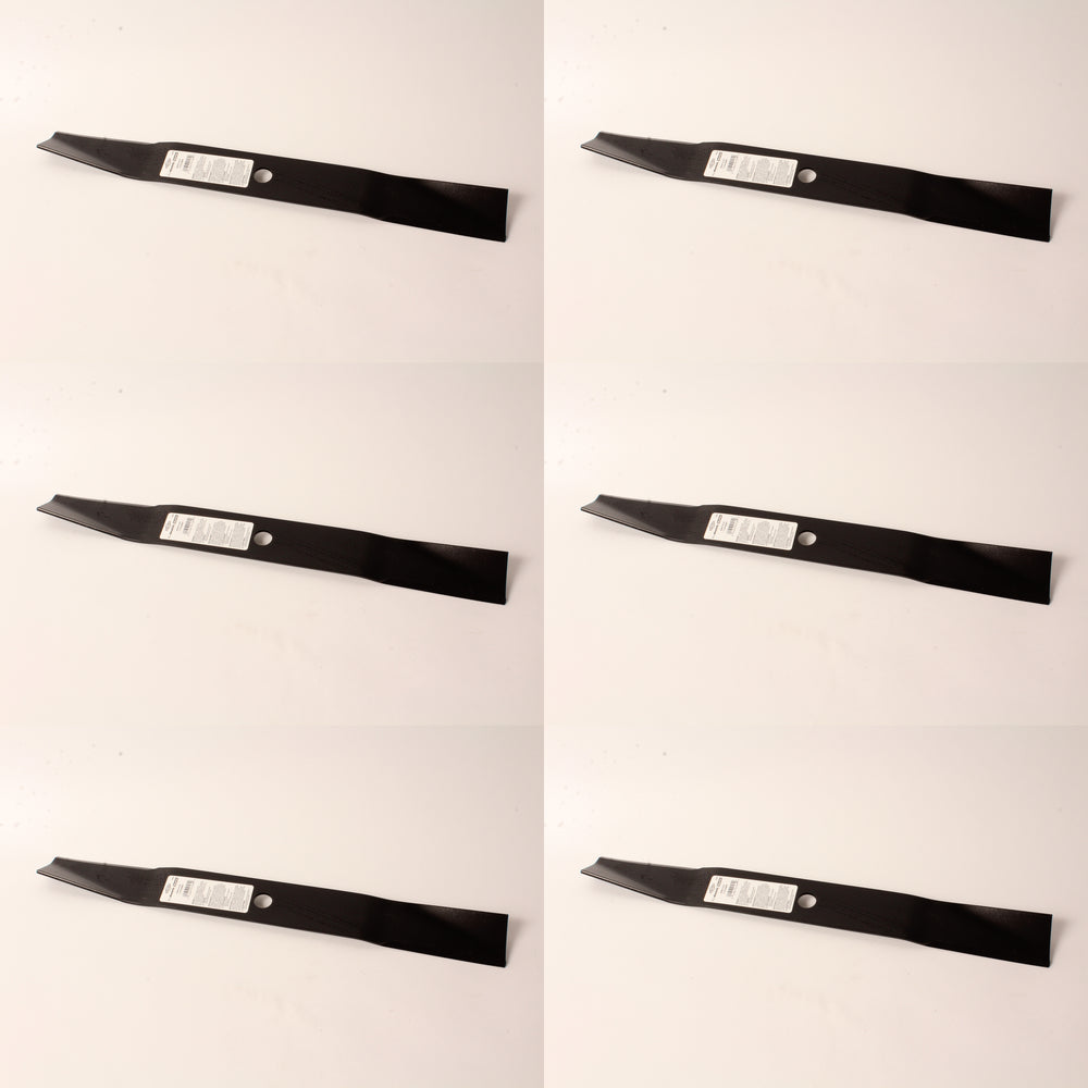 6 PK OEM Briggs & Stratton 1737816BMYP High Lift Blade Fits Simplicity Snapper