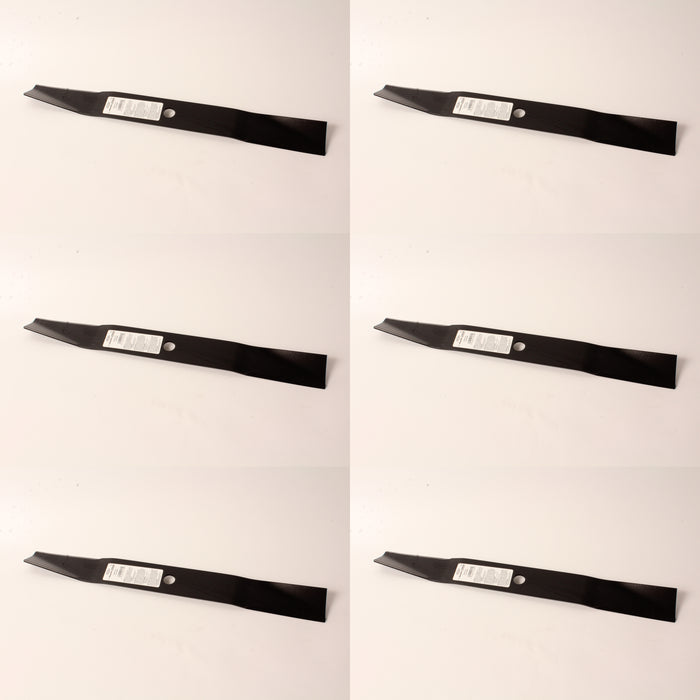 6 PK OEM Briggs & Stratton 1737816BMYP High Lift Blade Fits Simplicity Snapper