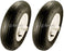 2 Pack Stens 175-067 Pneumatic Wheelbarrow Wheel Assembly 8" Wheel Assy