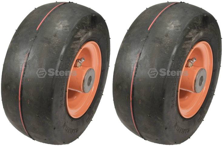 2 Pack Stens 175-133 Pneumatic Wheel Assembly Scag 48307