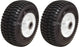 2 Pack Stens 175-511 Zero-Flat Wheel Assembly 9x3.50-4