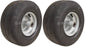 2 Pack Stens 175-523 Zero-Flat Wheel Assembly 13x6.50-6