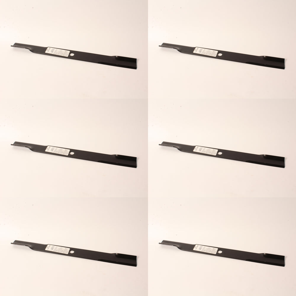 6 PK OEM Briggs & Stratton 1758878BMYP High Lift Blade Fits Simplicity Snapper