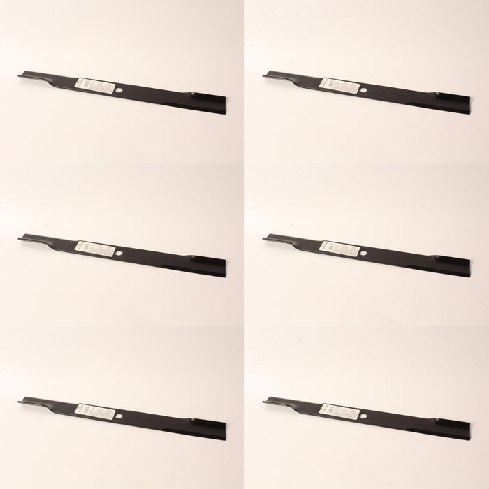 6 PK OEM Briggs & Stratton 1758878BMYP High Lift Blade Fits Simplicity Snapper