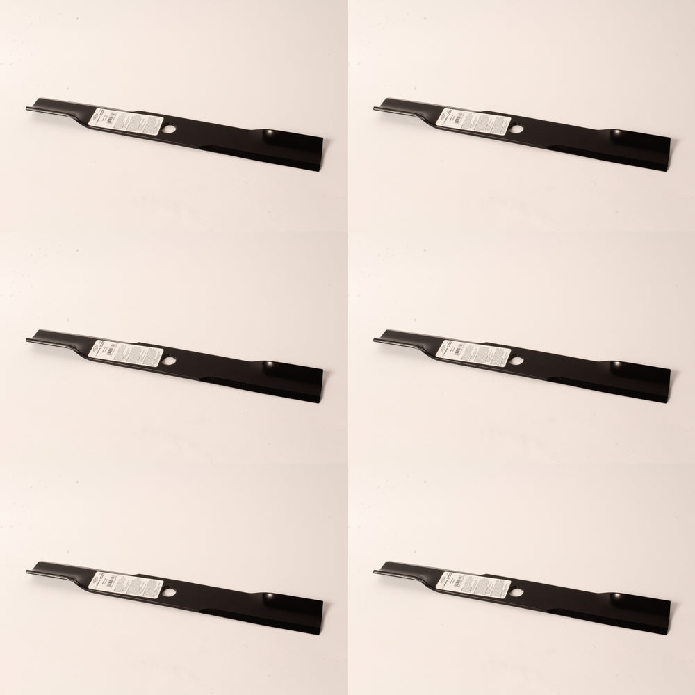 6 PK OEM Briggs & Stratton 1759055YP High Lift Blade Fits Simplicity Snapper