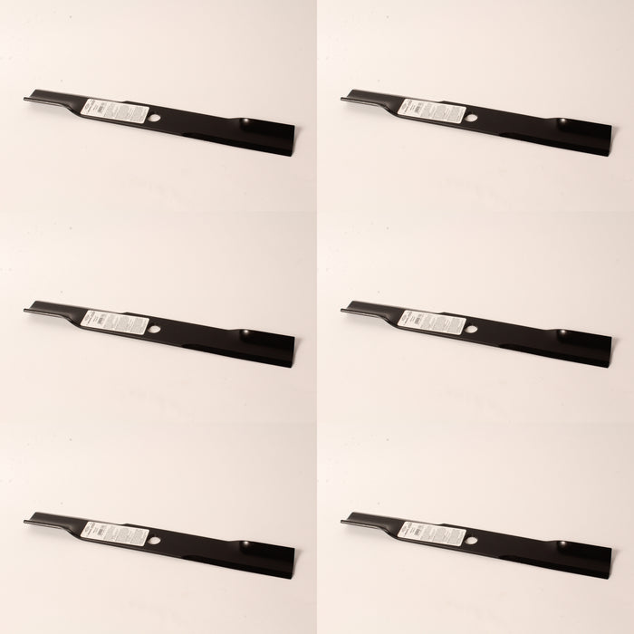 6 PK OEM Briggs & Stratton 1759055YP High Lift Blade Fits Simplicity Snapper