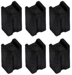 6 PK Genuine DeWalt 176846-04 Brush Fits Porter Cable Black & Decker OEM