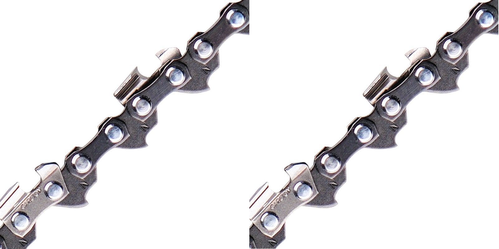 2 Pack Laser 17X55 18" 3/8" LP .043 55 DL Low Profile Semi Chisel Chainsaw Chain