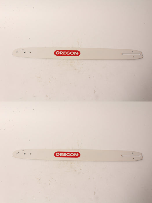 2 PK Oregon 180DGEA041 18" Single Rivet Guide Bar 3/8" Low Pro .050 62DL A041