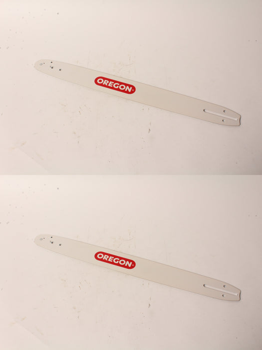 2 PK Oregon 180DGEA041 18" Single Rivet Guide Bar 3/8" Low Pro .050 62DL A041