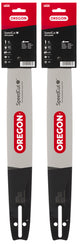 2 Pack Oregon 180TXLBK095 SpeedCut™ Guide Bar 95 Series 18"