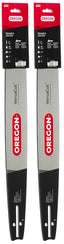 2 PK Genuine Oregon 180VXLGK095 18" VersaCut Guide Bar .325" .050" 72DL K095