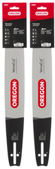 2 PK Genuine Oregon 180VXLGK095 18" VersaCut Guide Bar .325" .050" 72DL K095