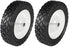 2 Pack Stens 185-009 Ball Bearing Wheel 6x1.50 Universal