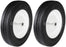 2 Pack Stens 185-242 Ball Bearing Wheel 8x1.75 Rib