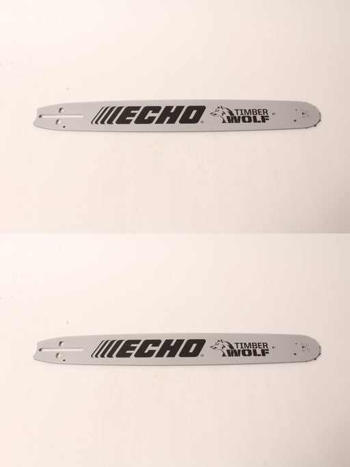 2 PK Genuine Echo 18D0AS3864C 18" .050" .375" 64 DL Chainsaw Guide Bar OEM