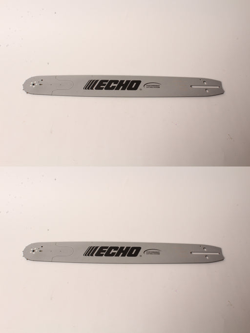 2 PK Genuine Echo 18D0PS3866C 18" .050" 3/8" 66 DL Chainsaw Guide Bar OEM