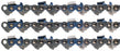 3 Pack Oregon 18HX094E 18HX Harvester Chain 404"