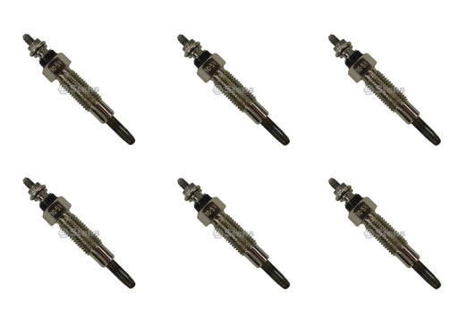 6 Pack Glow Plug Fits Kubota 15521-65512 15521-65511 15521-65510 10mm x 1.25