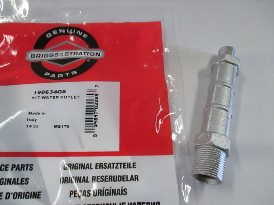 Genuine Briggs & Stratton 190634GS Pressure Washer Water Outlet Kit OEM