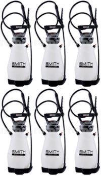 6 PK Smith 2 Gallon Handheld 7.2v Li-Ion Battery Powered Sprayer 190671