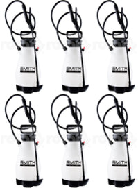 6 PK Smith 2 Gallon Handheld Manual Pump Sprayer 190684