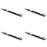 4 Pack Oregon 191-139 Xtended Cut Length Blade Fits John Deere GX20249 GY20567