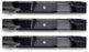 3 PK Oregon 191-335 Blades For Exmark 103-6584-S Snapper 7075751BZYP 91-355